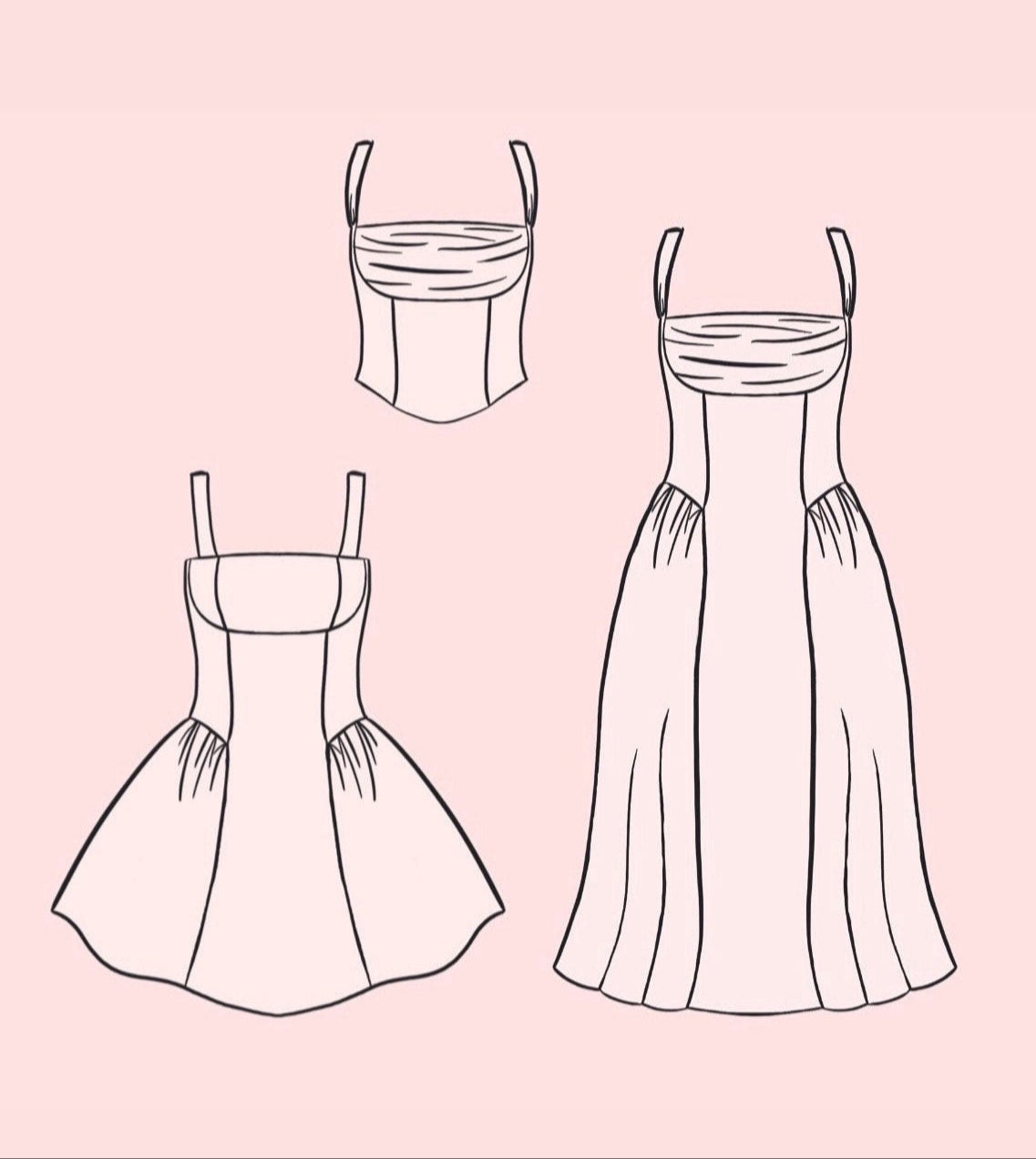 Riviera Dress & Corset (English)
